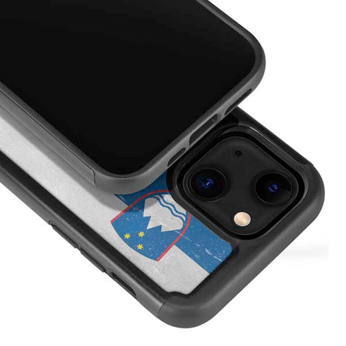 Slovenia Flag Distressed iPhone 13 Cargo Case